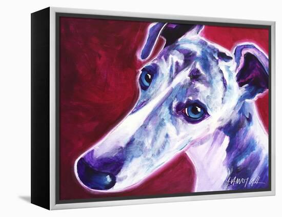 Greyhound - Myrtle-Dawgart-Framed Premier Image Canvas