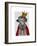 Greyhound Queen-Fab Funky-Framed Premium Giclee Print