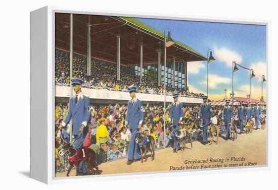Greyhound Racing, Florida-null-Framed Stretched Canvas