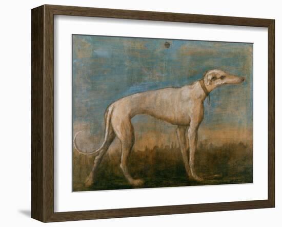 Greyhound-Giovanni Battista Tiepolo-Framed Giclee Print