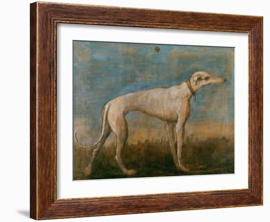 Greyhound-Giovanni Battista Tiepolo-Framed Giclee Print