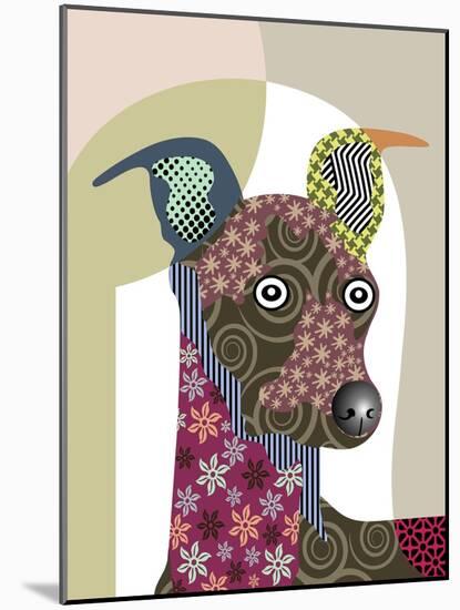 Greyhound-Lanre Adefioye-Mounted Giclee Print