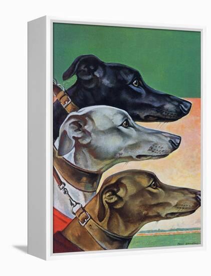 "Greyhounds," March 29, 1941-Paul Bransom-Framed Premier Image Canvas