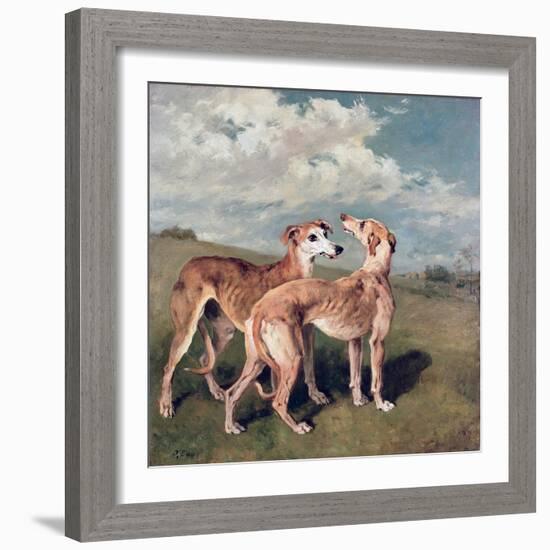 Greyhounds-John Emms-Framed Giclee Print