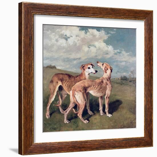 Greyhounds-John Emms-Framed Giclee Print