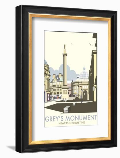 Greys Monument, Newcastle - Dave Thompson Contemporary Travel Print-Dave Thompson-Framed Giclee Print