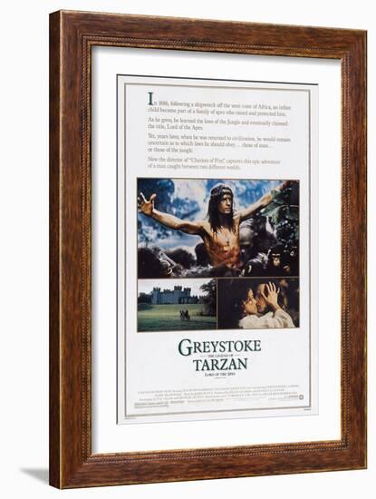 Greystoke: the Legend of Tarzan-null-Framed Art Print