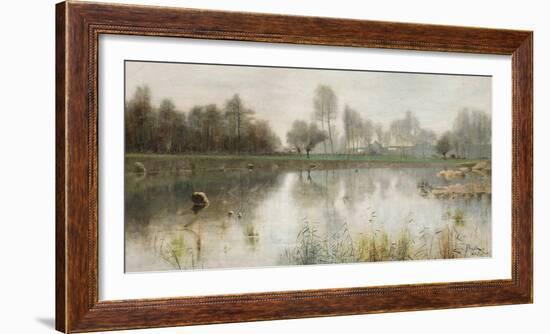 Grez par Nemours (Seine et Marne)-Julia Beck-Framed Giclee Print