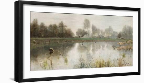 Grez par Nemours (Seine et Marne)-Julia Beck-Framed Giclee Print