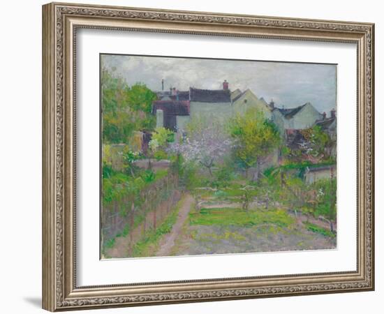 Grez-Sur-Loing (Oil on Canvas)-Robert William Vonnoh-Framed Giclee Print