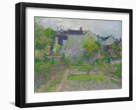 Grez-Sur-Loing (Oil on Canvas)-Robert William Vonnoh-Framed Giclee Print