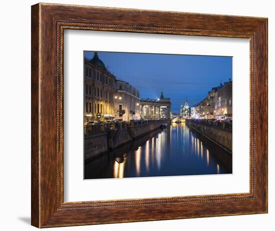 Griboedov Canal, St. Petersburg, Leningrad Oblast, Russia-Ben Pipe-Framed Photographic Print