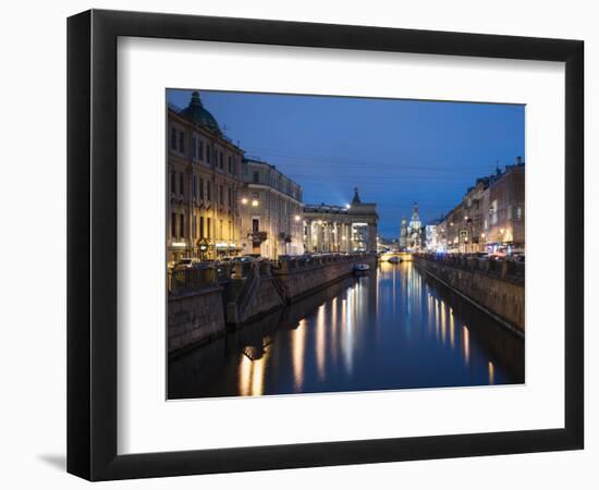 Griboedov Canal, St. Petersburg, Leningrad Oblast, Russia-Ben Pipe-Framed Photographic Print