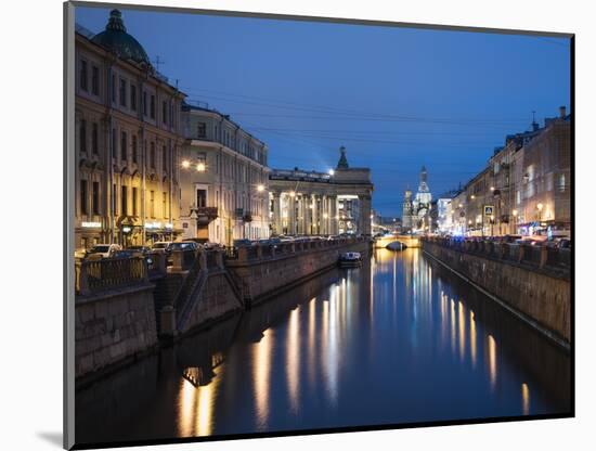 Griboedov Canal, St. Petersburg, Leningrad Oblast, Russia-Ben Pipe-Mounted Photographic Print