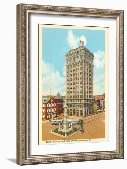 Griest Building, Lancaster, Pennsylvania-null-Framed Art Print