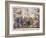 Grievances of London, 1812-George Cruikshank-Framed Giclee Print