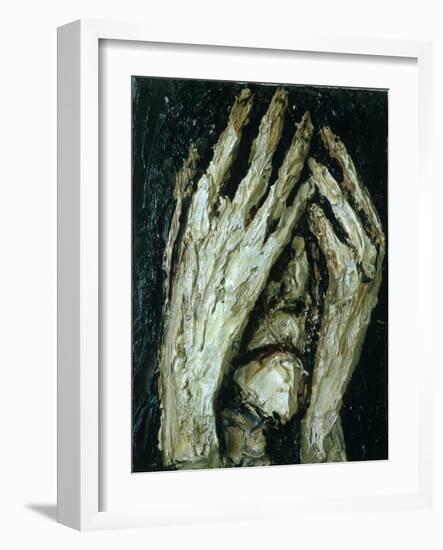 Grieving Head, 1984-Evelyn Williams-Framed Giclee Print