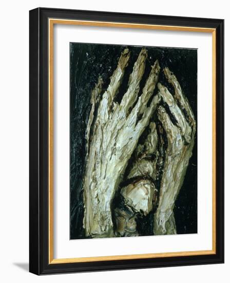 Grieving Head, 1984-Evelyn Williams-Framed Giclee Print