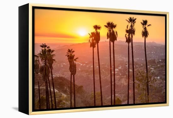 Griffith Park, Los Angeles, California, Usa.-SeanPavonePhoto-Framed Premier Image Canvas