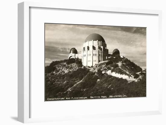 Griffith Park Planetarium, Los Angeles, California-null-Framed Art Print