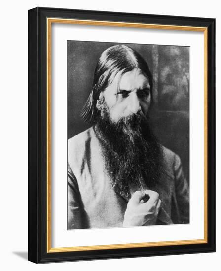 Grigori Rasputin Russian Mystic and Court Favourite in 1908-null-Framed Photographic Print