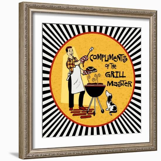 Grill Master-Kate Ward Thacker-Framed Giclee Print