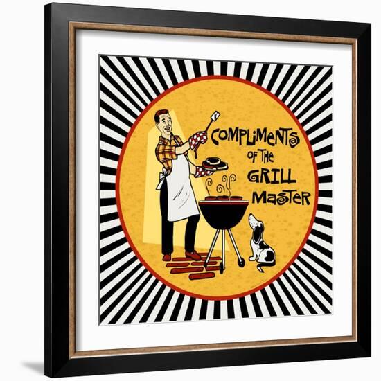 Grill Master-Kate Ward Thacker-Framed Giclee Print