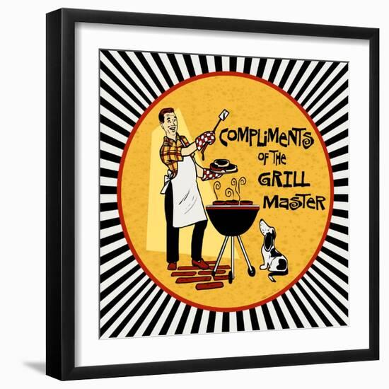 Grill Master-Kate Ward Thacker-Framed Giclee Print