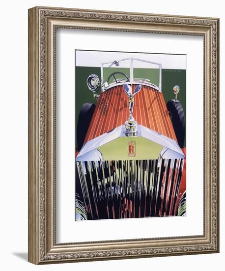 Grill-Dennis Mukai-Framed Art Print