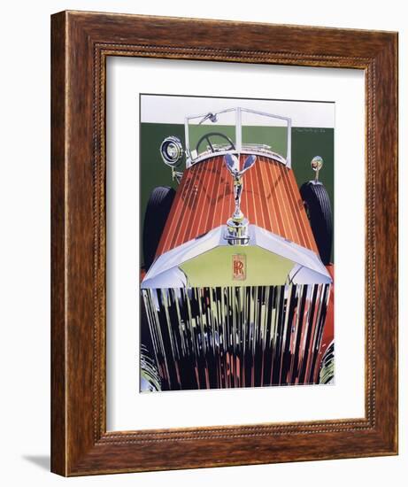 Grill-Dennis Mukai-Framed Art Print