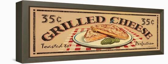 Grilled Cheese-Catherine Jones-Framed Stretched Canvas
