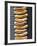 Grilled Sausages from Above-null-Framed Photographic Print