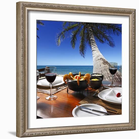 Grilled Shrimp-luiz rocha-Framed Photographic Print