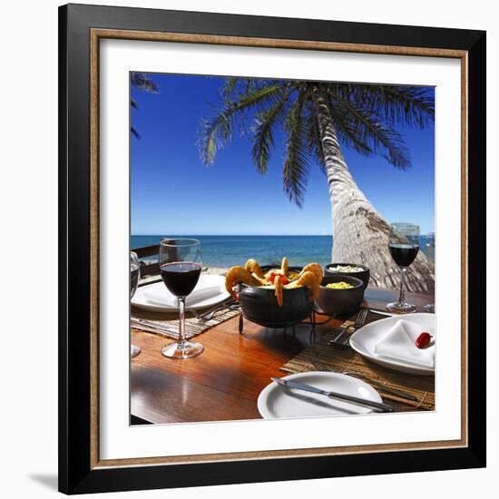 Grilled Shrimp-luiz rocha-Framed Photographic Print