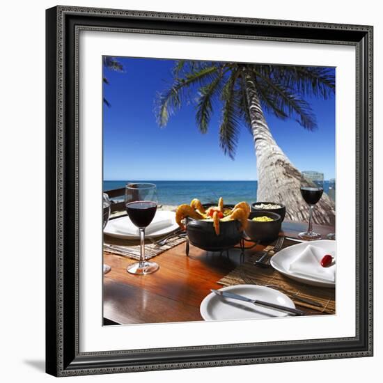 Grilled Shrimp-luiz rocha-Framed Photographic Print