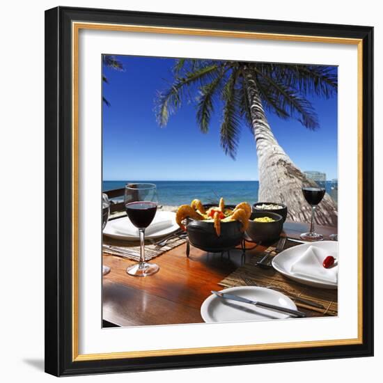 Grilled Shrimp-luiz rocha-Framed Photographic Print