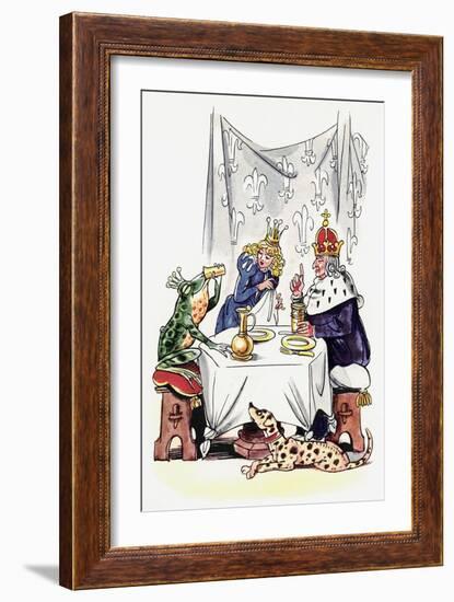 Grimm: The Frog Prince-Fritz Kredel-Framed Giclee Print