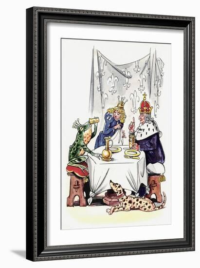 Grimm: The Frog Prince-Fritz Kredel-Framed Giclee Print