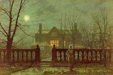 Hampstead Hill, Looking Down Heath Street, 1881-Grimshaw-Framed Giclee Print