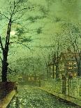 Hampstead Hill, Looking Down Heath Street, 1881-Grimshaw-Giclee Print