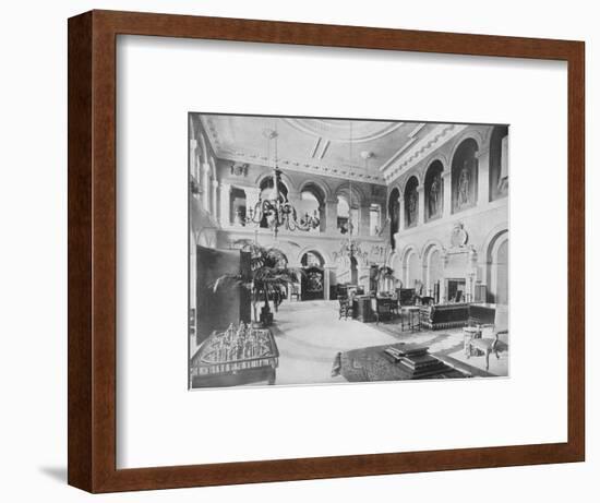 'Grimsthorpe Castle, Lincolnshire - The Earl of Ancaster', 1910-Unknown-Framed Photographic Print