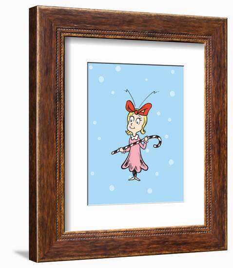 Grinch Collection I - Cindy-Lou Who (snow)-Theodor (Dr. Seuss) Geisel-Framed Art Print