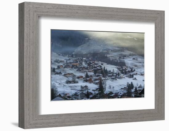 Grindelwald, Jungfrau region, Bernese Oberland, Swiss Alps, Switzerland, Europe-Frank Fell-Framed Photographic Print