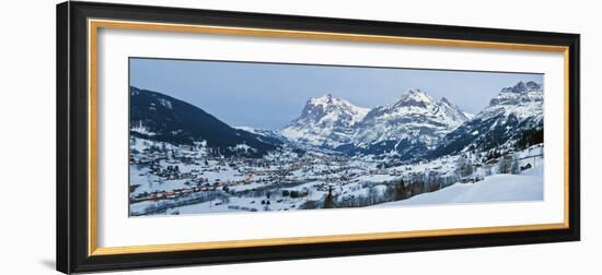Grindelwald, Wetterhorn Mountain, 3692M, Jungfrau Region, Bernese Oberland-Gavin Hellier-Framed Photographic Print