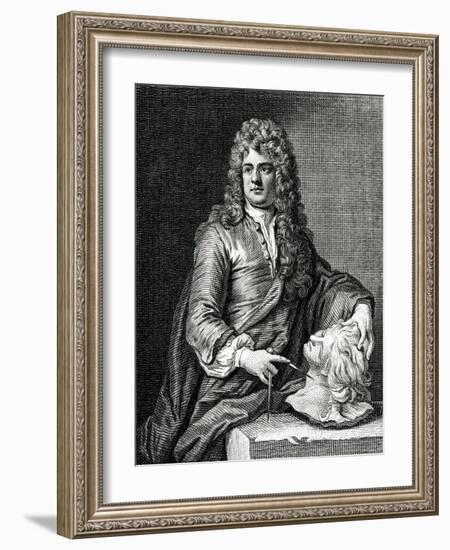 Grinling Gibbons, Chambar-T Chambars-Framed Art Print