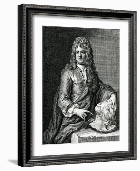 Grinling Gibbons, Chambar-T Chambars-Framed Art Print