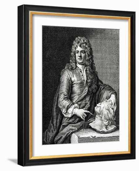 Grinling Gibbons, Chambar-T Chambars-Framed Art Print