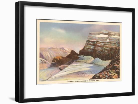 Grinnell Glacier, Glacier Park, Montana-null-Framed Art Print