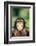 Grinning Chimpanzee-DLILLC-Framed Photographic Print