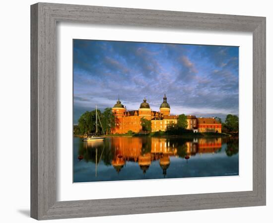 Gripsholm Castle, Mariefred, Sormland, Sweden-Steve Vidler-Framed Photographic Print